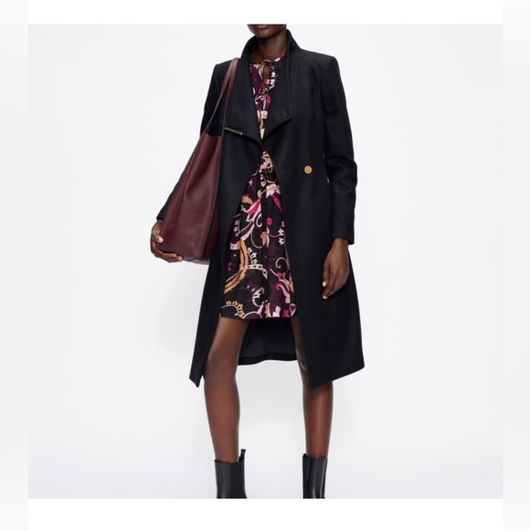 Ted Baker Wool Wrap Coat - Picture 12 of 12